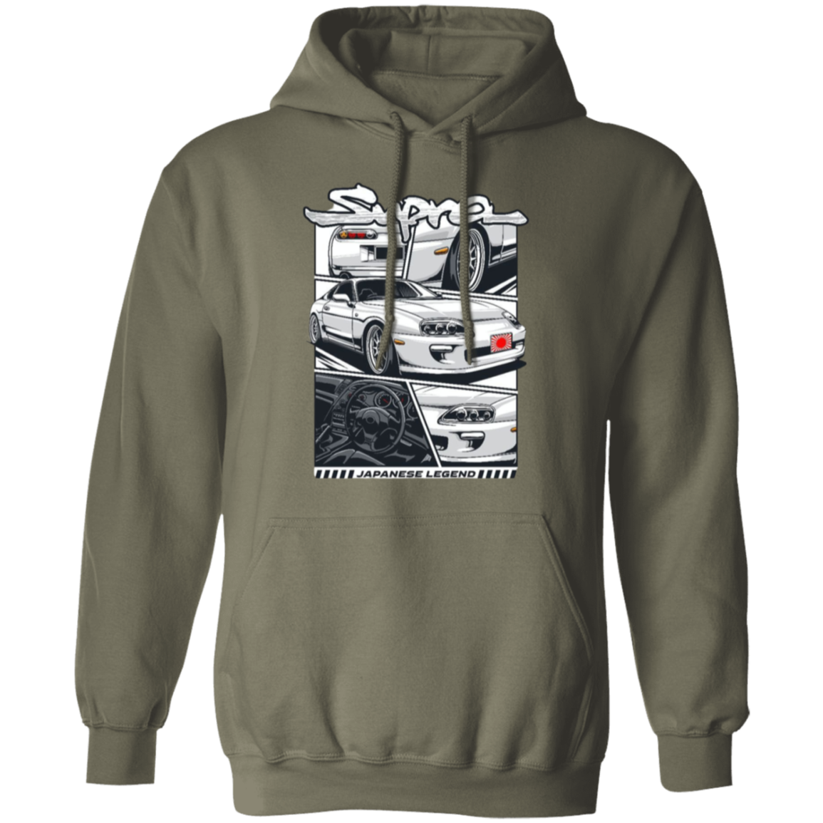 G185 Gildan Pullover Hoodie