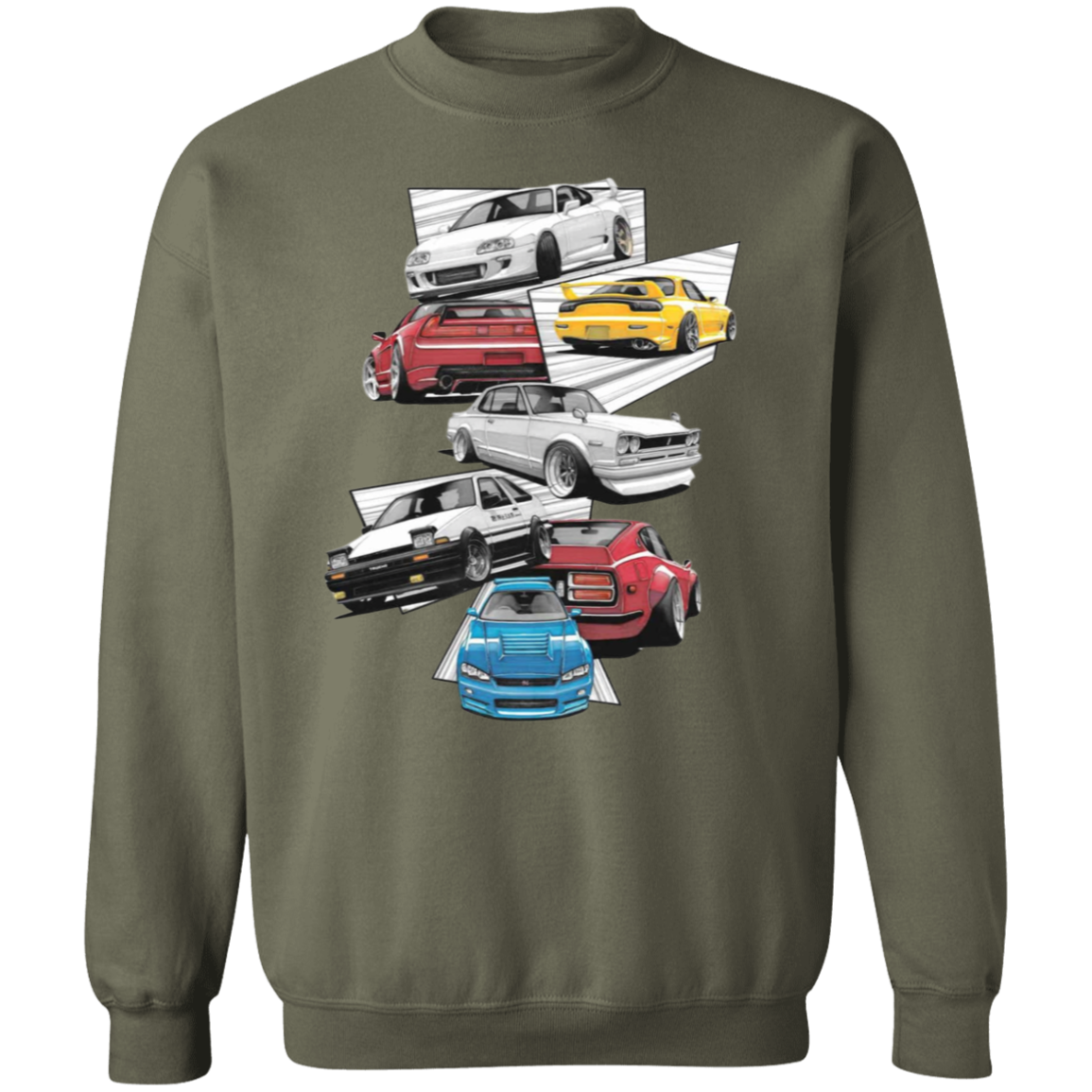 G180 Gildan Crewneck Pullover Sweatshirt
