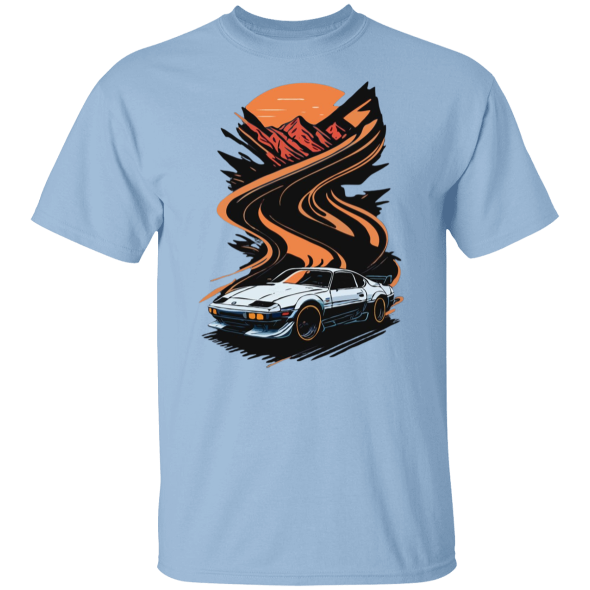 Touge Sunset Drift T-Shirt